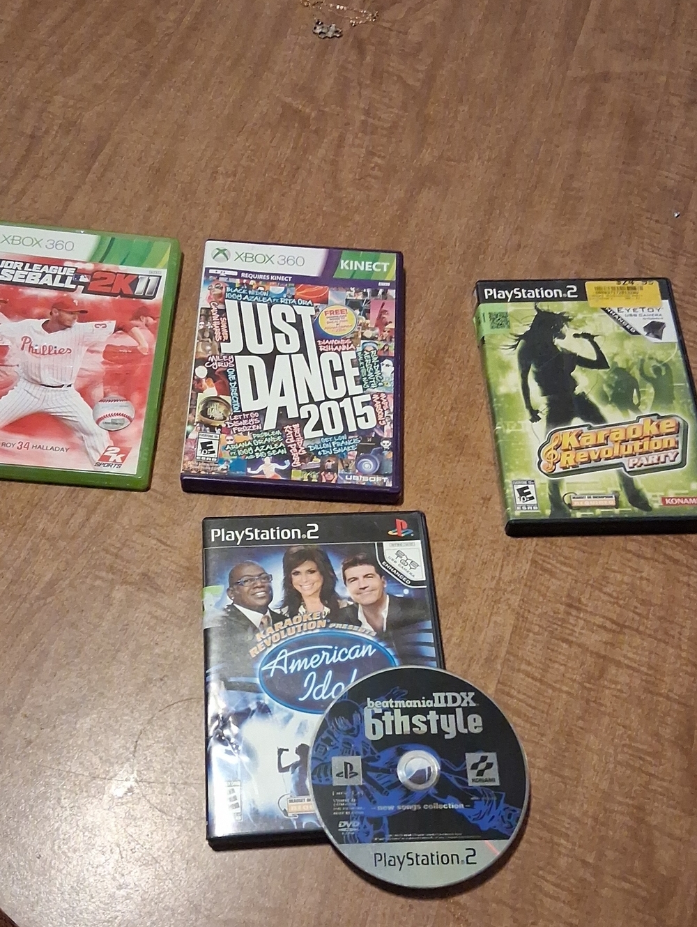 Xbox 360, Playstation 2 Games 5 In All